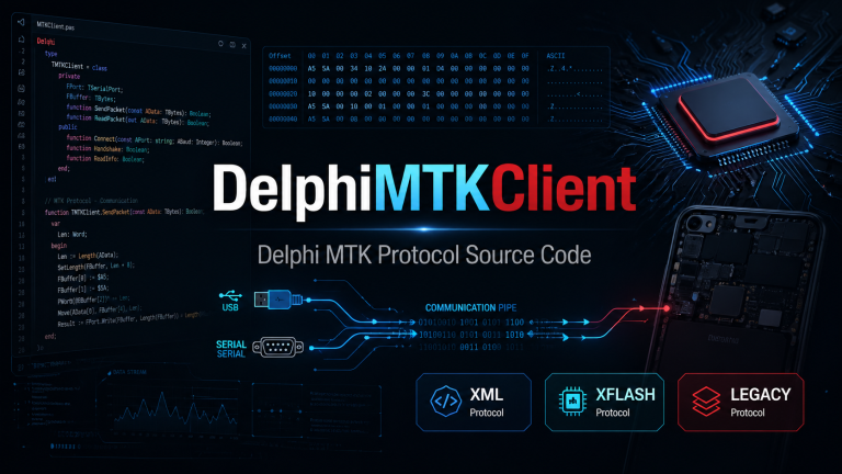 DelphiMTKClient Source Code, Delphi MediaTek Protocol